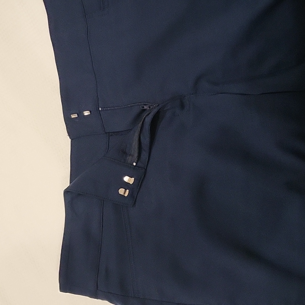 Women's PGA tour golf shorts, size 12, navy